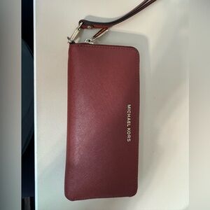 Michael Kors Maroon Wallet